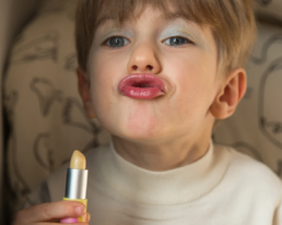 Children's organic lip balm