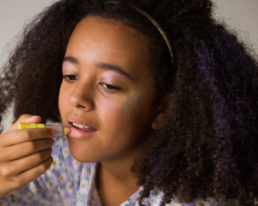 Children's vanilla lip balm