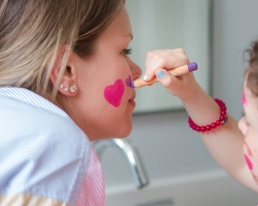 Kinderschminken für Verkleidungen