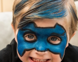 Children's Batman make-up