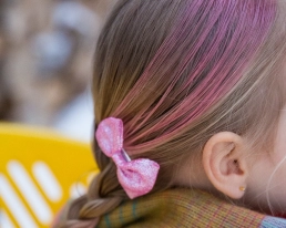 Mascara Cheveux rose