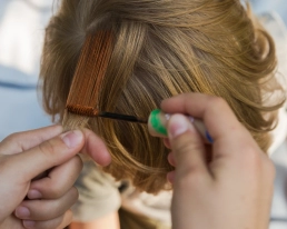 Bio-Haarfärbemittel für Kinder