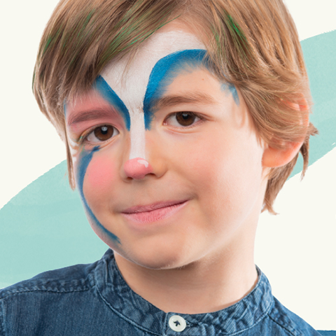 Children's clown make-up
