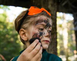 maquillage araignée enfant