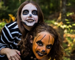 Halloween make-up for children