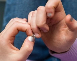 Water-based nail polish