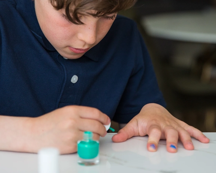 Vernis à ongle enfant naturel