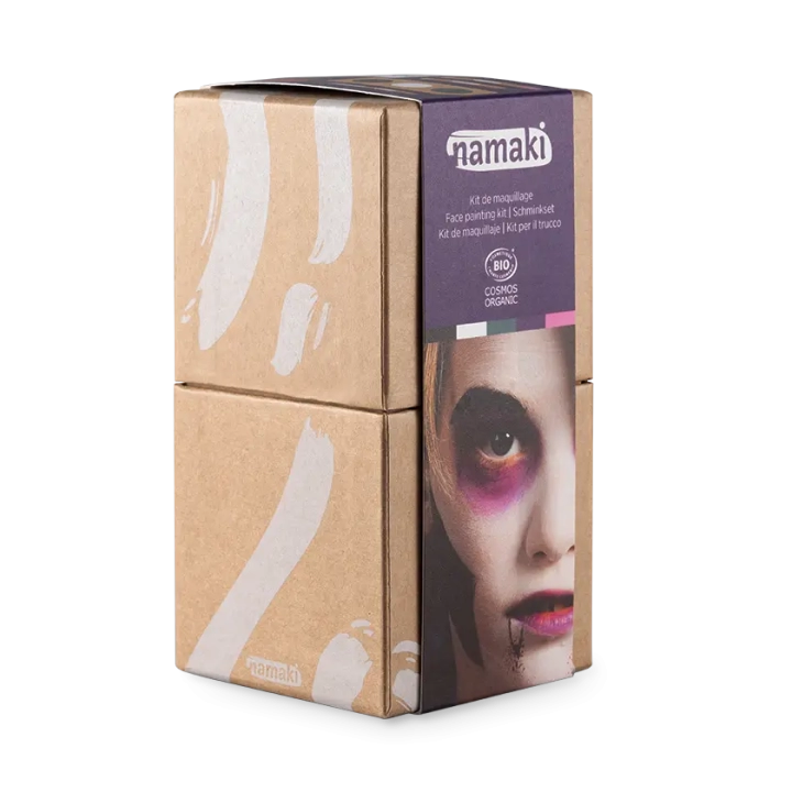 Organic Halloween make-up set