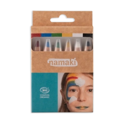 Crayon de maquillage 6 couleurs Arc-en-ciel