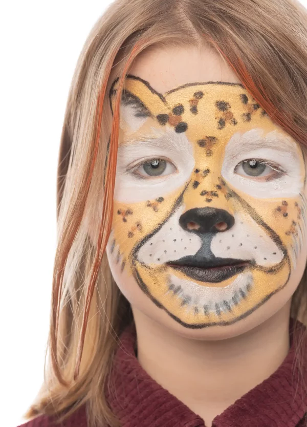maquillage léopard enfant