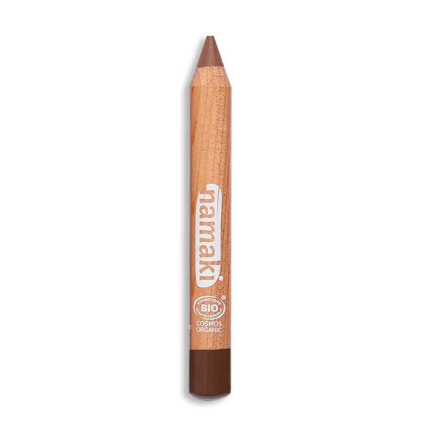 Brown make-up pencil