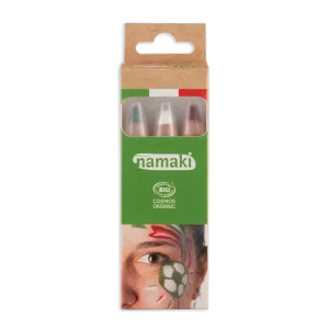 Crayon de maquillage Supporter Vert - blanc - rouge
