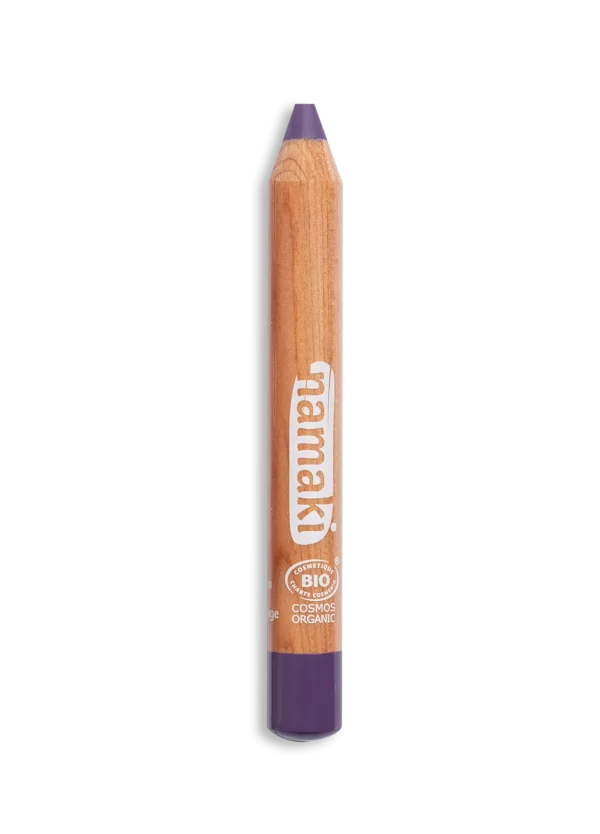 crayon de maquillage violet