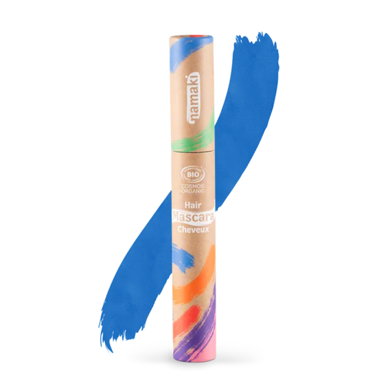 Blaue Haar-Mascara für Kinder