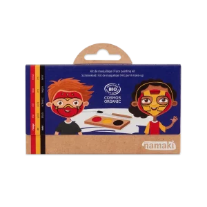 3-color Ninja & Superhero makeup palette