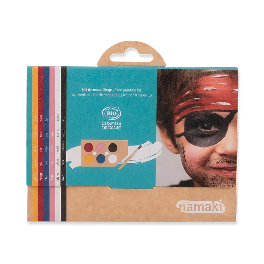 6-color Rainbow makeup palette