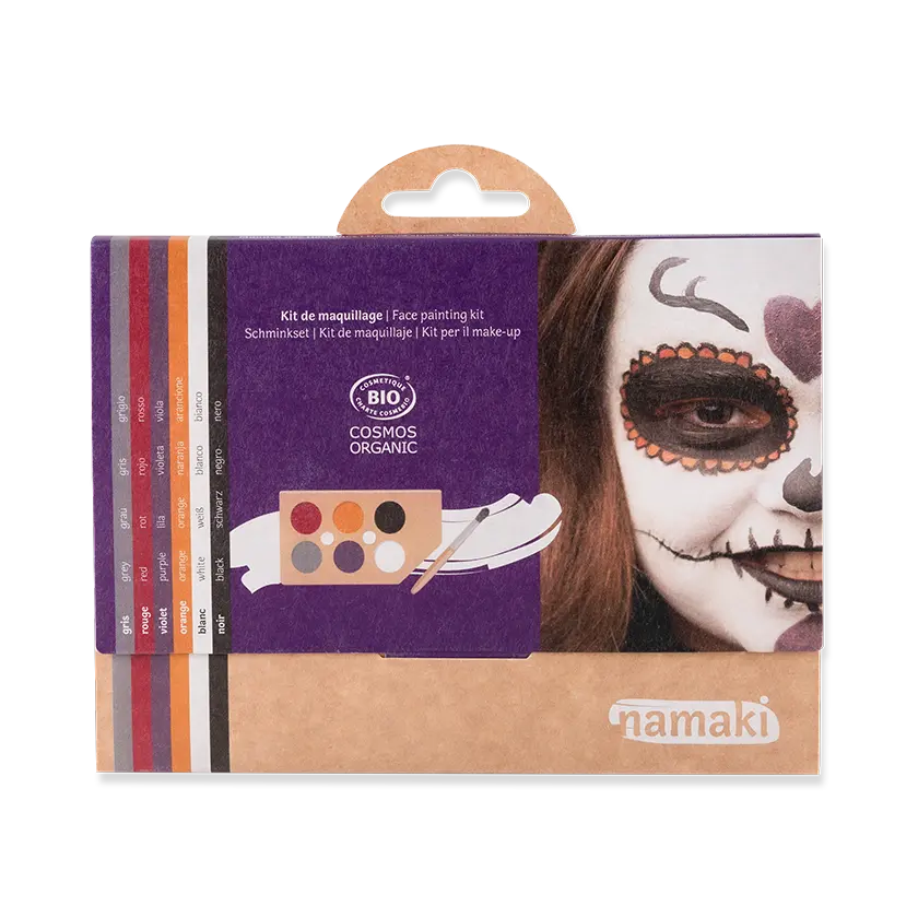 World of Horrors 6-color makeup palette