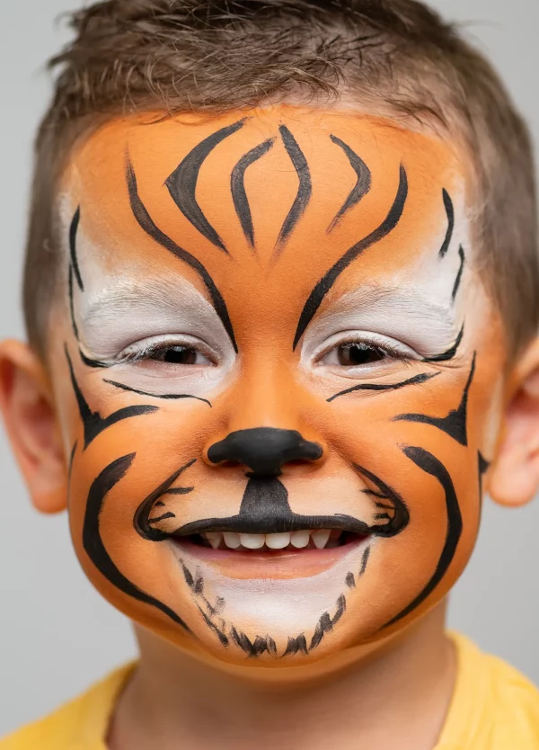 tuto maquillage tigre