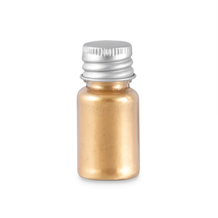 Gold sparkling powder