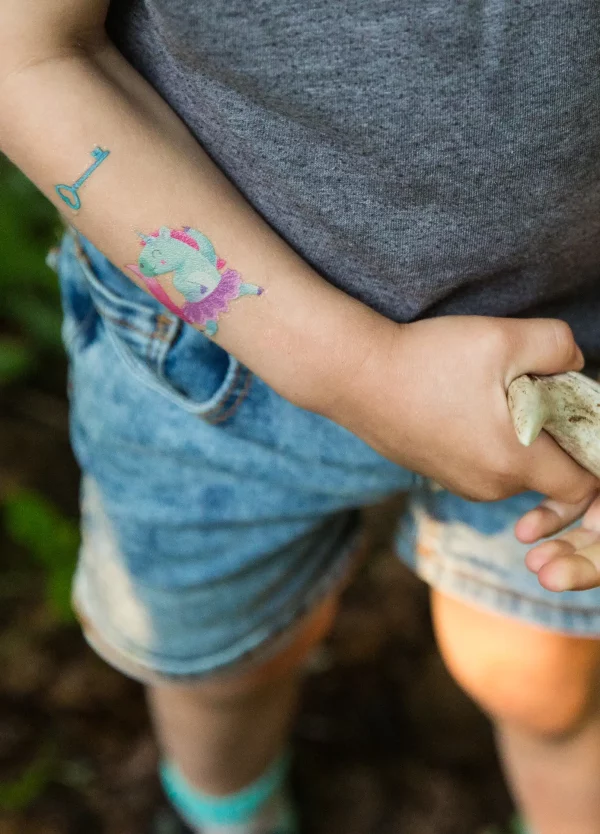 tatouage éphémère licorne pour enfant