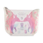 Trousse scintillante Renard rose