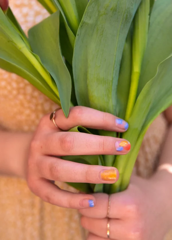 peelable water-based nail polish child gold