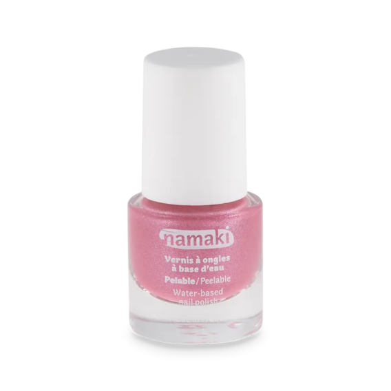 Rose glitter water-based varnish