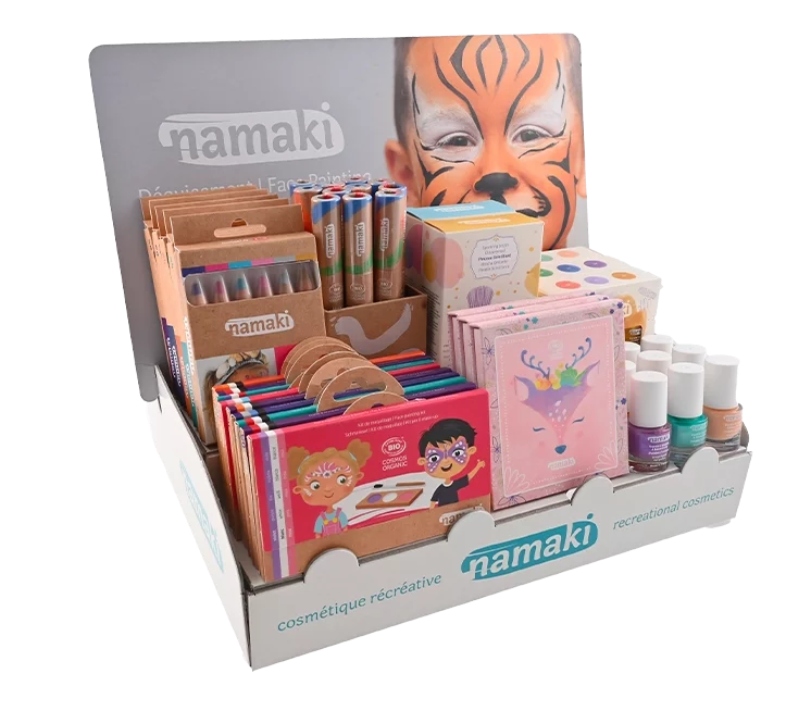 Présentoir maquillage Namaki