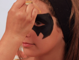 Batman makeup tutorial by Namaki