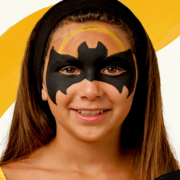 Tuto maquillage Batman par Namaki