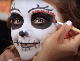 Mexican skeleton makeup tutorial by Namaki