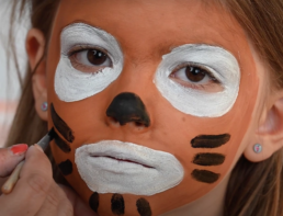 Tuto maquillage tigre par Namaki