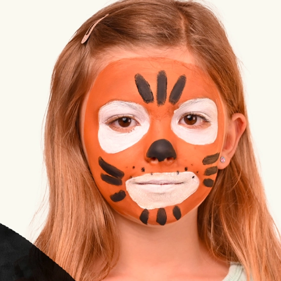 Tuto maquillage tigre par Namaki