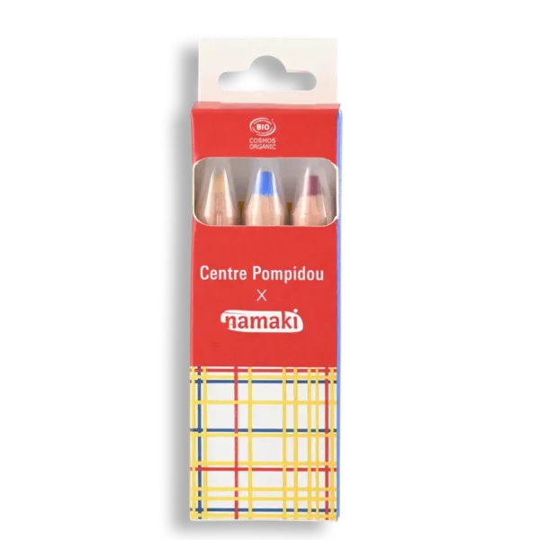 Crayons de maquillage enfant bio Centre Pompidou