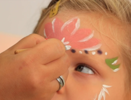 children's fairy make-up tutorial step 4