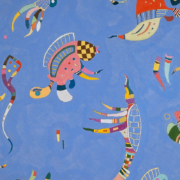 Werk Himmelblau von Kandinsky Banner