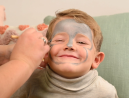 tuto maquillage enfant chevalier