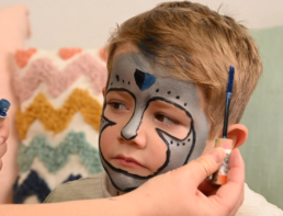 tuto maquillage enfant chevalier