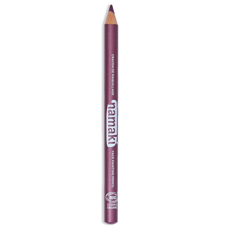 crayon de maquillage fin violet