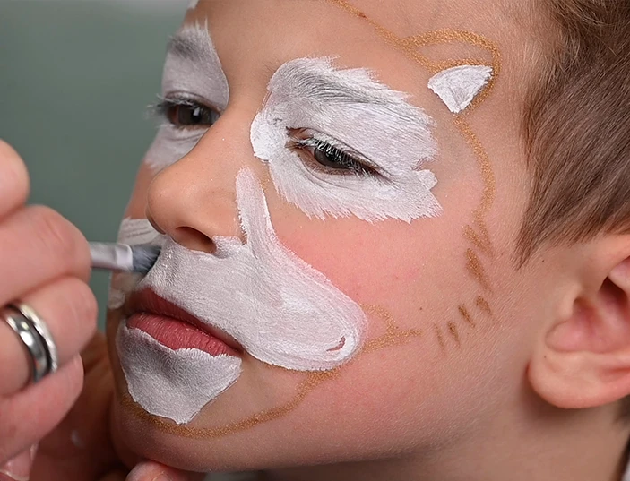 children's jaguar make-up tutorial