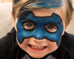 superhero make-up for kids