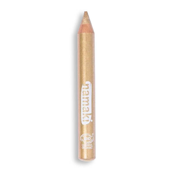 organic children's glitter make-up pencils