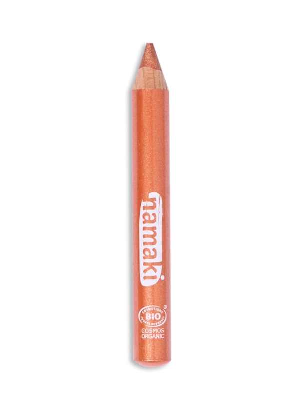 organic children's glitter make-up pencils