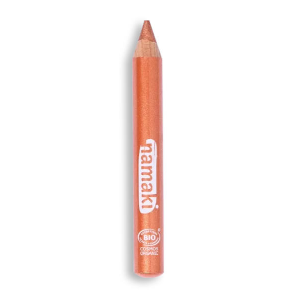 organic children's glitter make-up pencils