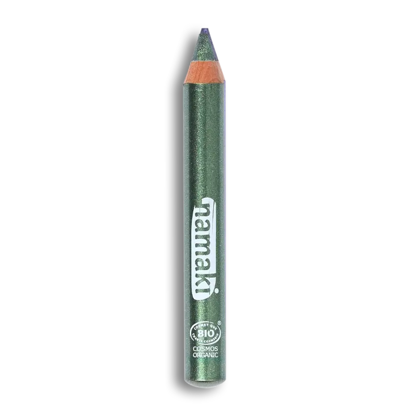 organic children's glitter make-up pencils