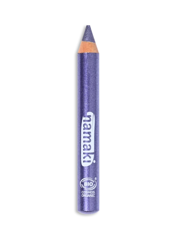 organic children's glitter make-up pencils