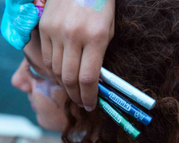 organic children's glitter pencils