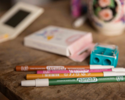 children's make-up pencils