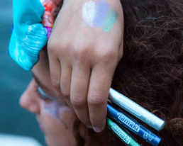 organic children's glitter pencils