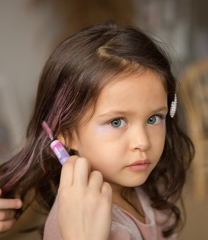 mascara rose pour enfants